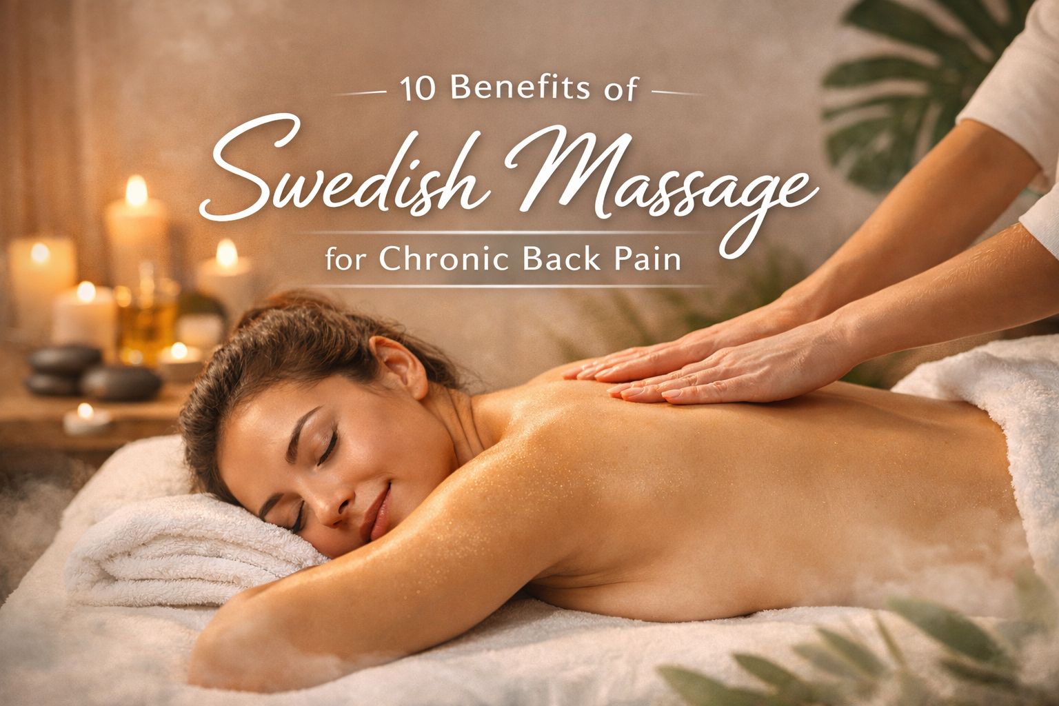 Swedish massage for chronic back pain